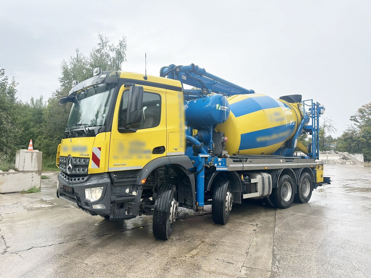 Mercedes-Benz Arocs 3246 B 8x4 Stetter Mischer 7m³, Pumpe 25m Arocs 3246 B 8x4 Stetter Mischer 7m³, Pumpe 25m - Автобетонозмішувач: фото 1 Mercedes-Benz Arocs 3246 B 8x4 Stetter Mischer 7m³, Pumpe 25m Arocs 3246 B 8x4 Stetter Mischer 7m³, Pumpe 25m - Автобетонозмішувач: фото 1
