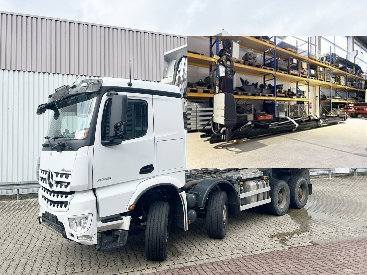 Mercedes-Benz Arocs 3253 K 8x4/4 Arocs 3253 K 8x4/4, Retarder - Гаковий мультиліфт вантажівка: фото 1 Mercedes-Benz Arocs 3253 K 8x4/4 Arocs 3253 K 8x4/4, Retarder - Гаковий мультиліфт вантажівка: фото 1