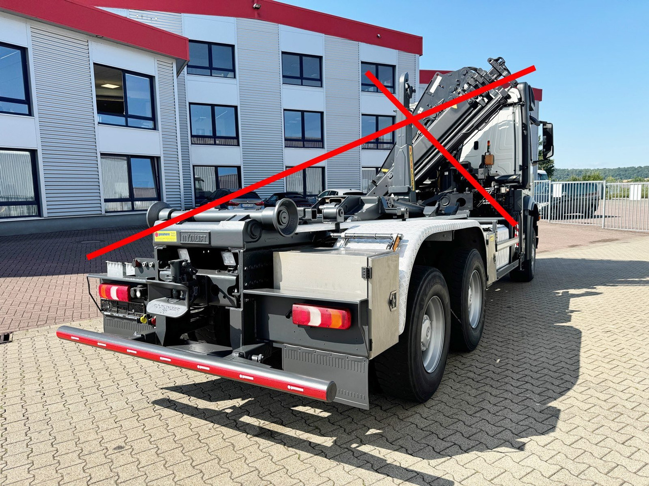 Гаковий мультиліфт вантажівка Mercedes-Benz Arocs 3351 AK 6x6 Arocs 3351 AK 6x6, Retarder, Navi, Grounder: фото 10