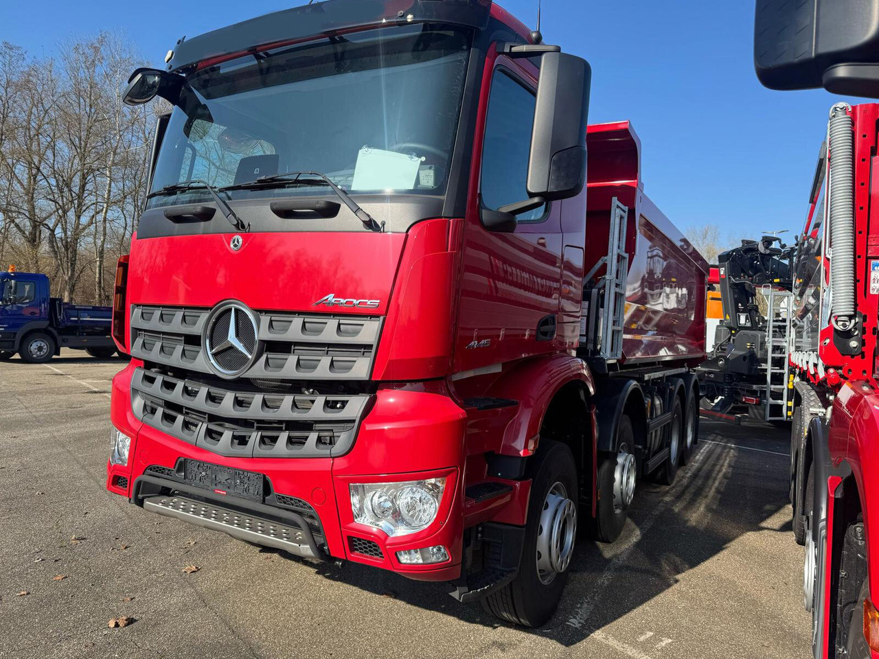 Mercedes-Benz Arocs 4145 K 8x4/4 Arocs 4145 K 8x4/4, Grounder, MultimediaCockpit, Navi, Stahlmulde ca. 16m³ - Самоскид: фото 2 Mercedes-Benz Arocs 4145 K 8x4/4 Arocs 4145 K 8x4/4, Grounder, MultimediaCockpit, Navi, Stahlmulde ca. 16m³ - Самоскид: фото 2