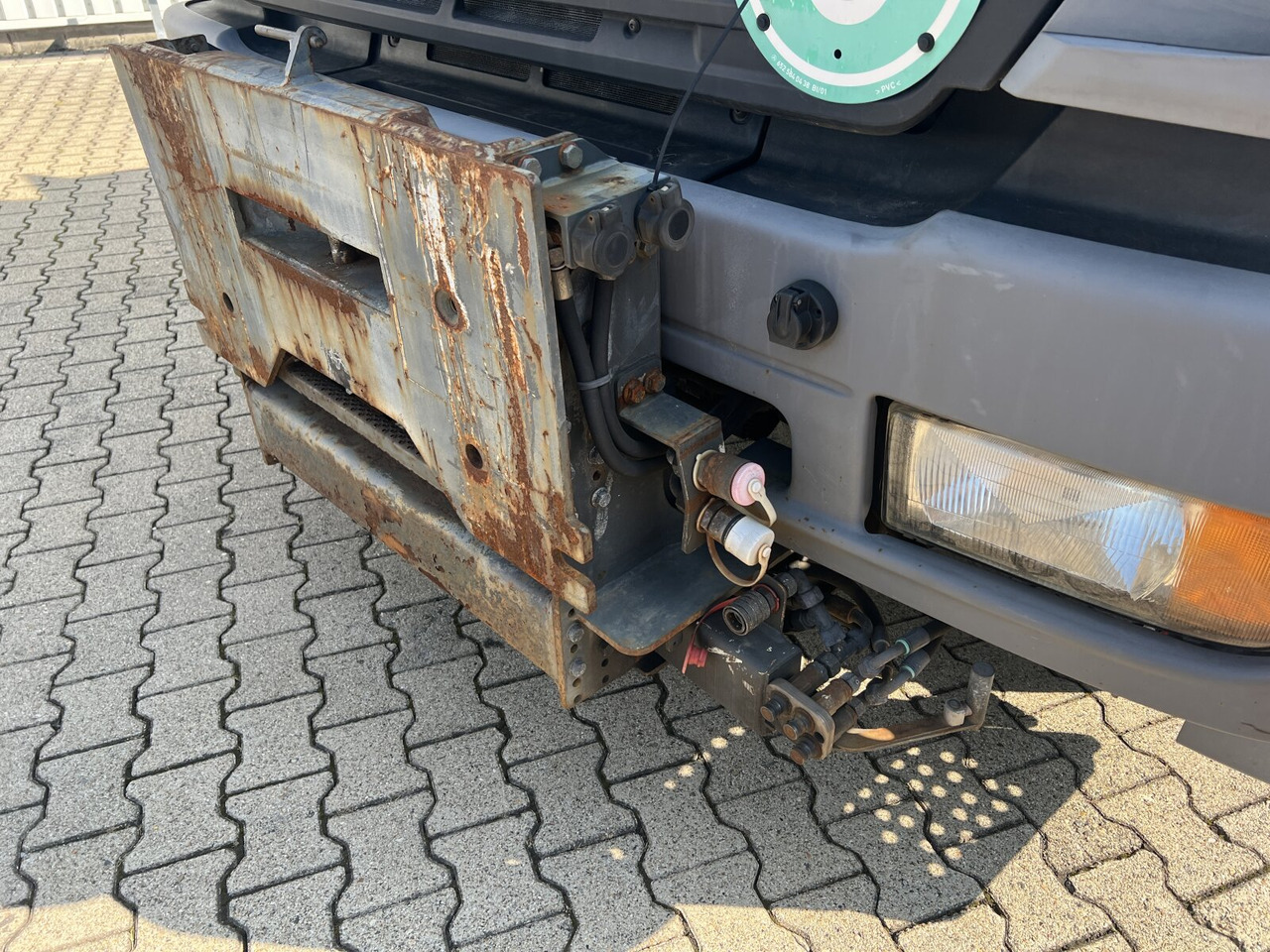 Вантажівка шасі Mercedes-Benz Atego 1828 L 4x2 Atego 1828 L 4x2,Rechtslenker, Winterdienstplatte: фото 10