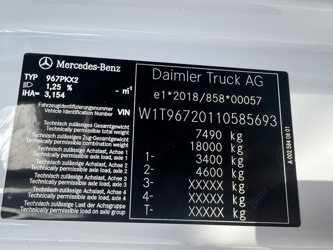 Mercedes-Benz Atego 818 K 4x2 Atego 818 K 4x2, Meiller-Kipper, mehrfach Vorhanden! - Самоскид вантажівка: фото 2 Mercedes-Benz Atego 818 K 4x2 Atego 818 K 4x2, Meiller-Kipper, mehrfach Vorhanden! - Самоскид вантажівка: фото 2