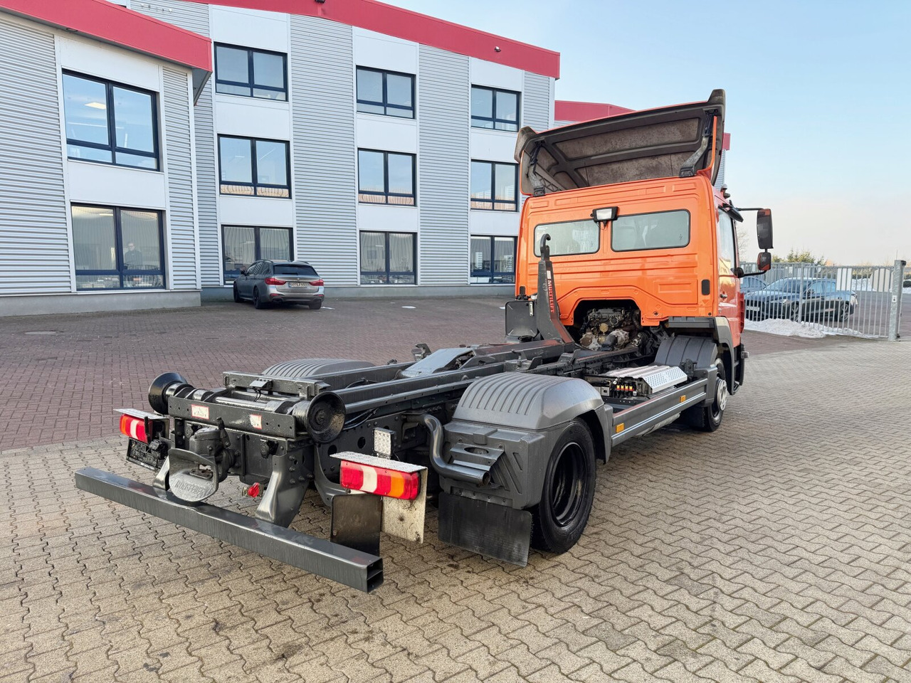 Гаковий мультиліфт вантажівка Mercedes-Benz Atego 824 L 4x2 Atego 824 L 4x2, Motorabtrieb, City-Abroller: фото 9