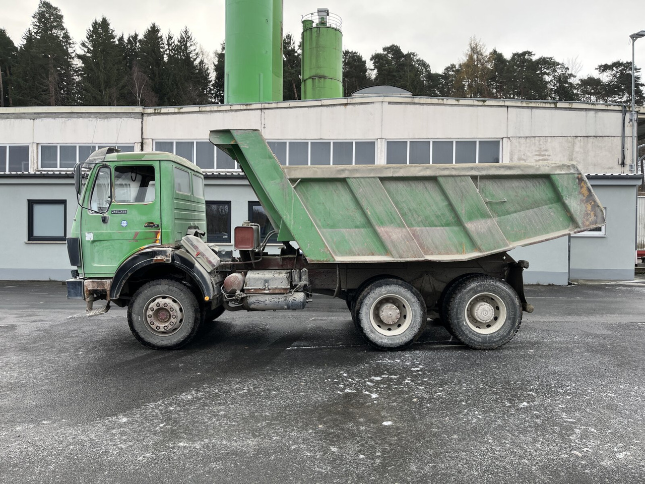 Mercedes-Benz NG 2628 K 6x4 NG 2628 K 6x4, V8, MEILLER Stahlmulde ca. 10³ - Самоскид: фото 1 Mercedes-Benz NG 2628 K 6x4 NG 2628 K 6x4, V8, MEILLER Stahlmulde ca. 10³ - Самоскид: фото 1