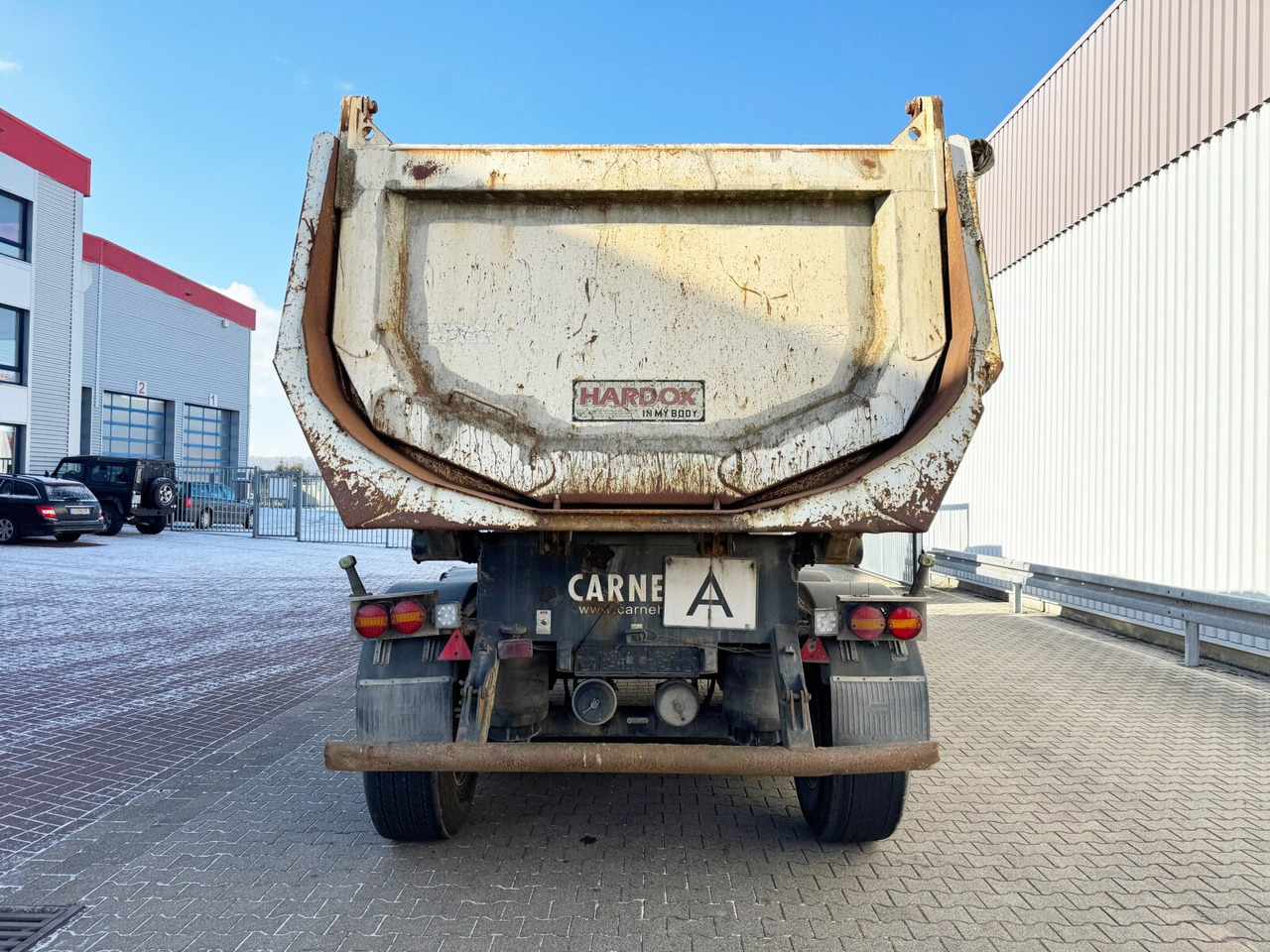 Напівпричіп Carnehl CHKS/HH CHKS/HH, Liftachse, Stahlmulde ca. 24m³: фото 7