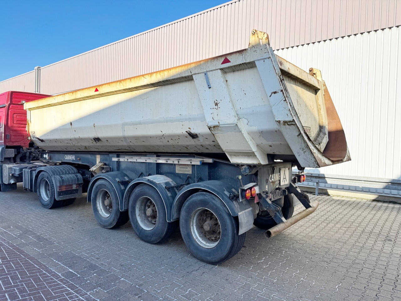 Напівпричіп Carnehl CHKS/HH CHKS/HH, Liftachse, Stahlmulde ca. 24m³: фото 6