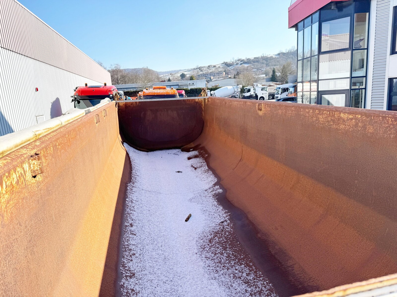 Напівпричіп Carnehl CHKS/HH CHKS/HH, Liftachse, Stahlmulde ca. 24m³: фото 9