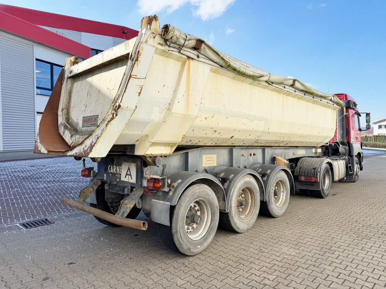 Напівпричіп Carnehl CHKS/HH CHKS/HH, Liftachse, Stahlmulde ca. 24m³: фото 8