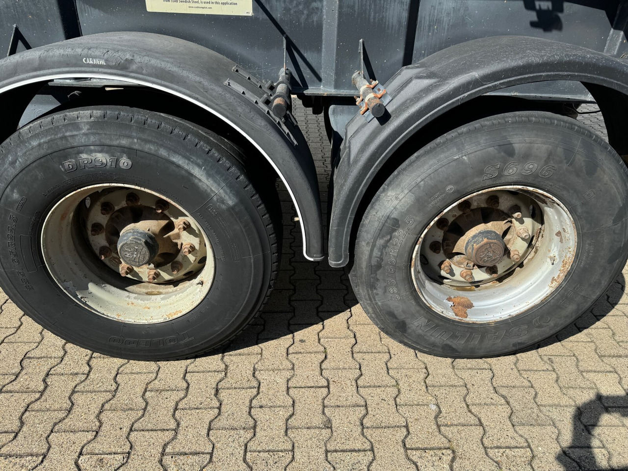 Напівпричіп Carnehl CHKS/HH CHKS/HH, Stahlmulde ca. 25m³: фото 9 Напівпричіп Carnehl CHKS/HH CHKS/HH, Stahlmulde ca. 25m³: фото 9