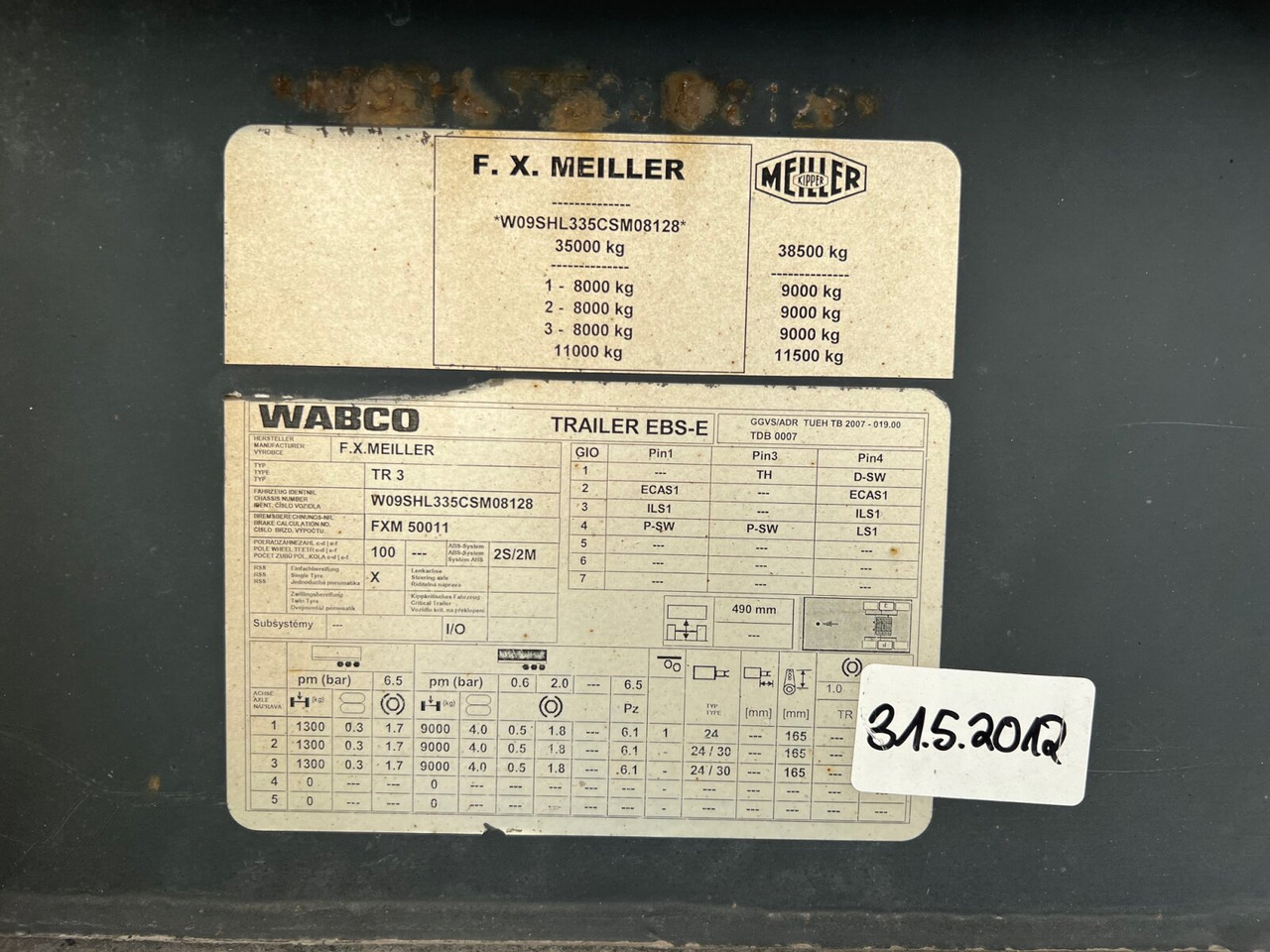 Meiller MHPS 12/27 MHPS 12/27 NOSS2, Stahlmulde ca. 26m³, Liftachse - Напівпричіп: фото 3 Meiller MHPS 12/27 MHPS 12/27 NOSS2, Stahlmulde ca. 26m³, Liftachse - Напівпричіп: фото 3