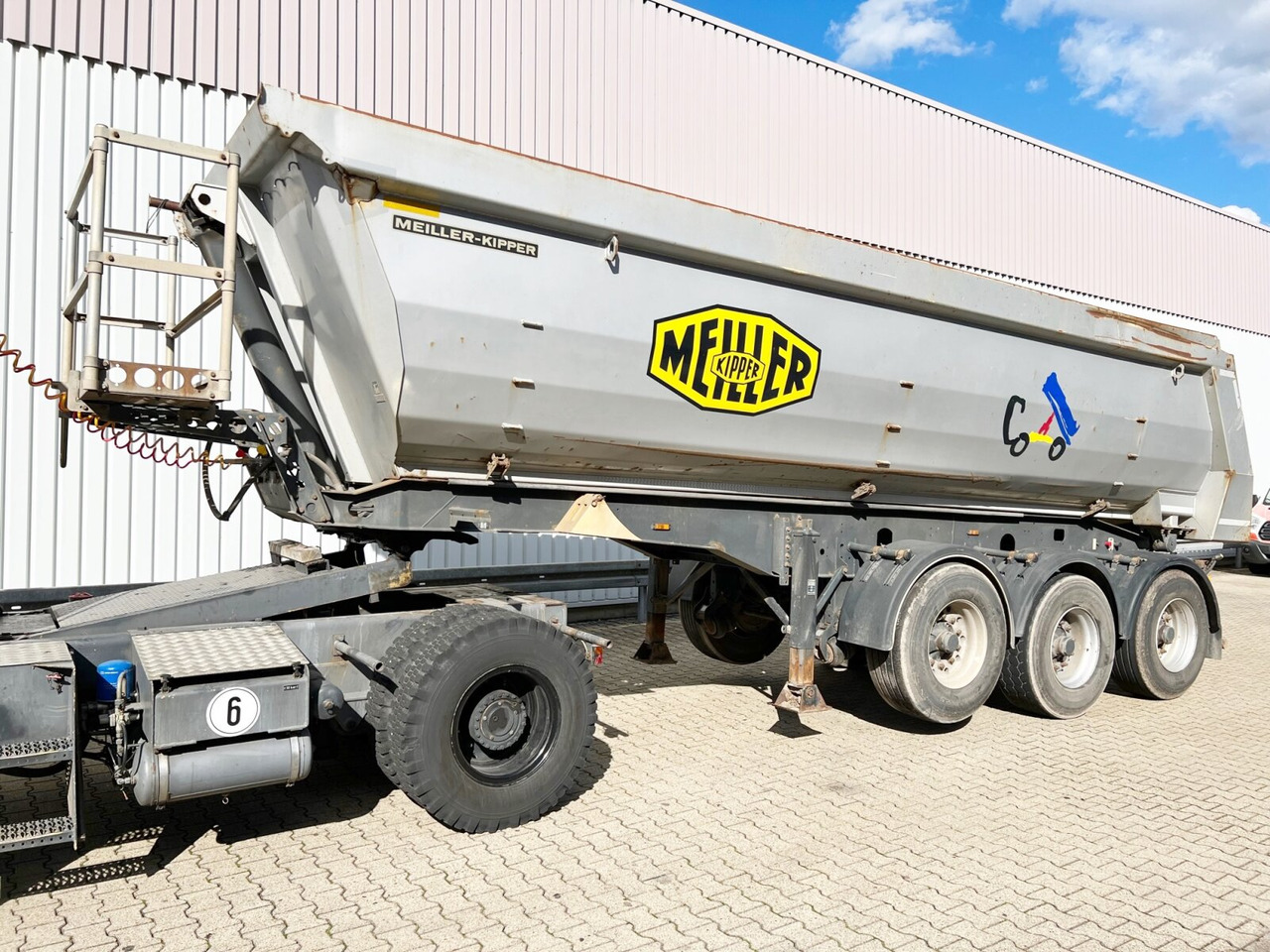 Meiller MHPS 12/27 MHPS 12/27 NOSS2, Stahlmulde ca. 26m³, Liftachse - Напівпричіп: фото 4 Meiller MHPS 12/27 MHPS 12/27 NOSS2, Stahlmulde ca. 26m³, Liftachse - Напівпричіп: фото 4