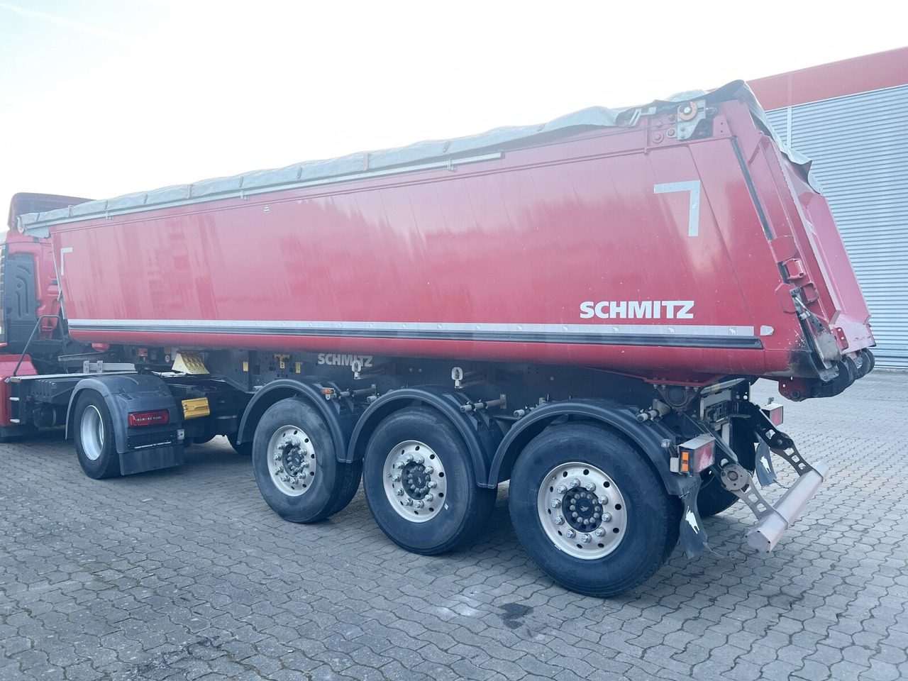 Schmitz Cargobull SKI 24 SL 7.2 SKI 24 SL 7.2, Alumulde ca. 24m³, Liftachse, E-Verdeck, Funk - Напівпричіп: фото 4 Schmitz Cargobull SKI 24 SL 7.2 SKI 24 SL 7.2, Alumulde ca. 24m³, Liftachse, E-Verdeck, Funk - Напівпричіп: фото 4