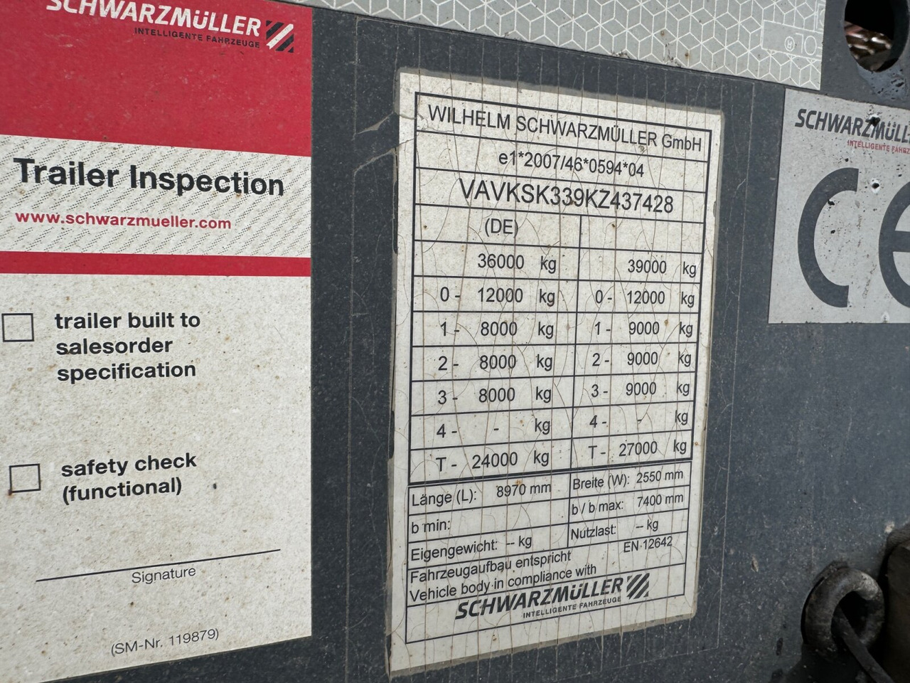 Напівпричіп Schwarzmüller K-Serie Kippauflieger K-Serie Kippauflieger, Stahlmulde ca. 27m³, Liftachse: фото 6