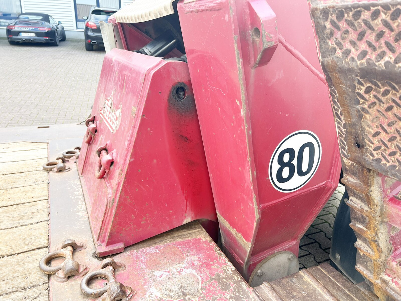 Nooteboom Euro-64-13 Euro-64-13, Jeepdolly, Tiefbett, Verbr. auf 3,2m, hydr. Lenkung - Низькорамна платформа напівпричіп: фото 2 Nooteboom Euro-64-13 Euro-64-13, Jeepdolly, Tiefbett, Verbr. auf 3,2m, hydr. Lenkung - Низькорамна платформа напівпричіп: фото 2