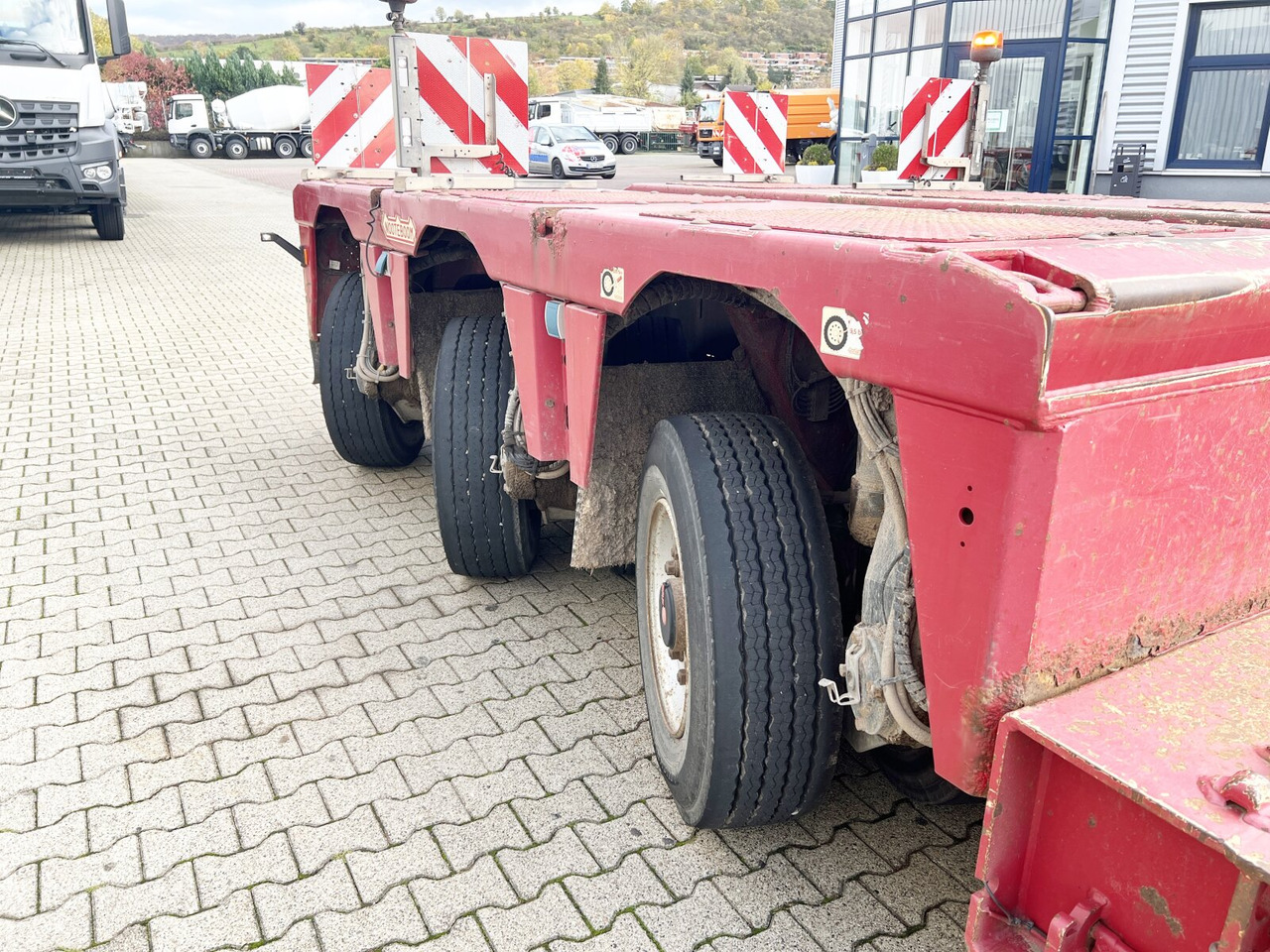 Nooteboom Euro-64-13 Euro-64-13, Jeepdolly, Tiefbett, Verbr. auf 3,2m, hydr. Lenkung - Низькорамна платформа напівпричіп: фото 3 Nooteboom Euro-64-13 Euro-64-13, Jeepdolly, Tiefbett, Verbr. auf 3,2m, hydr. Lenkung - Низькорамна платформа напівпричіп: фото 3
