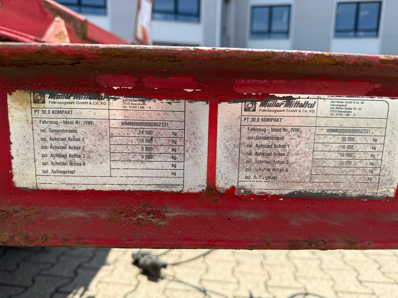 PT 30,0 Kompakt PT 30,0 Kompakt, verbr. auf 3m - Низькорамна платформа причіп: фото 4 PT 30,0 Kompakt PT 30,0 Kompakt, verbr. auf 3m - Низькорамна платформа причіп: фото 4