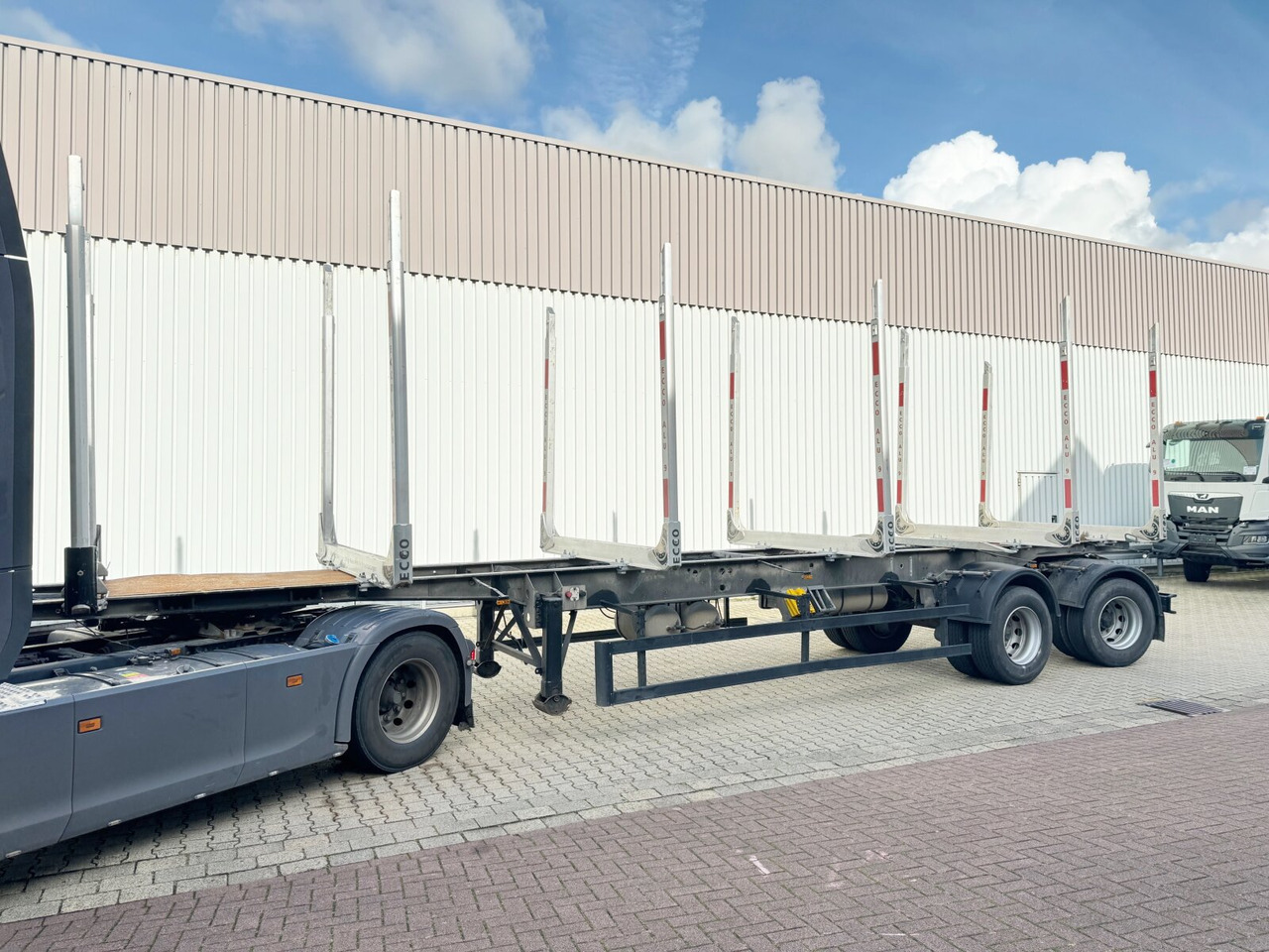 RSK/30IV Holzauflieger ROHR RSK/30IV Holzauflieger, Lenkachse, Verzinkt - Напівпричіп лісовоз: фото 1 RSK/30IV Holzauflieger ROHR RSK/30IV Holzauflieger, Lenkachse, Verzinkt - Напівпричіп лісовоз: фото 1