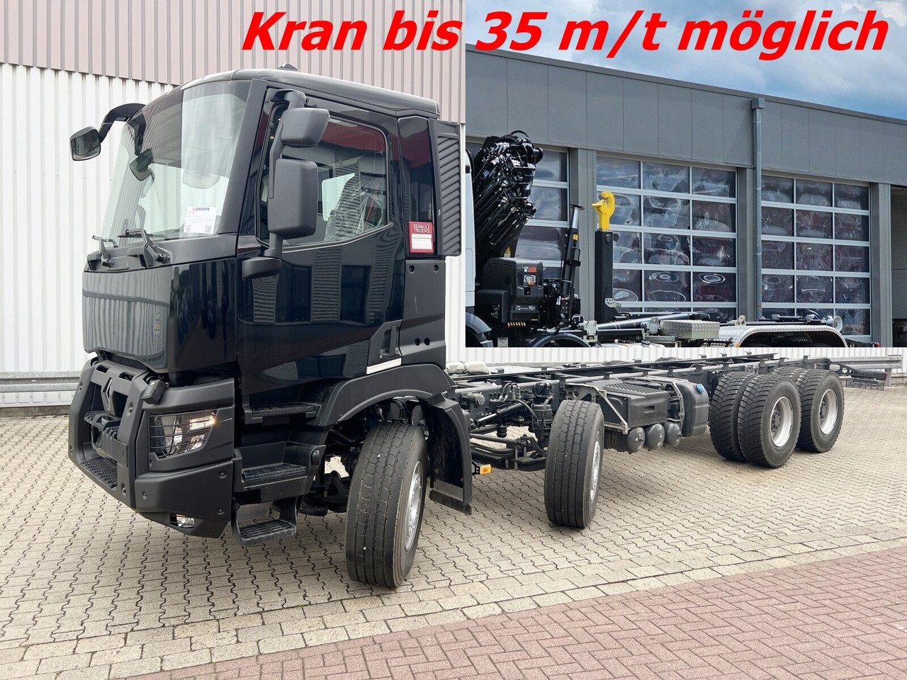 Renault C 480 8x4 C 480 8x4, Kran 15-35m/t - Гаковий мультиліфт вантажівка, Вантажівка з маніпулятором: фото 1 Renault C 480 8x4 C 480 8x4, Kran 15-35m/t - Гаковий мультиліфт вантажівка, Вантажівка з маніпулятором: фото 1