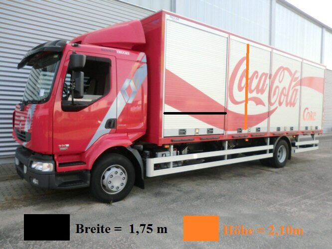 Renault Midlum 220 DXi 4x2 Midlum 220 DXi 4x2Getränkekoffer TÜV:2019 - Вантажівка з закритим кузовом: фото 3 Renault Midlum 220 DXi 4x2 Midlum 220 DXi 4x2Getränkekoffer TÜV:2019 - Вантажівка з закритим кузовом: фото 3