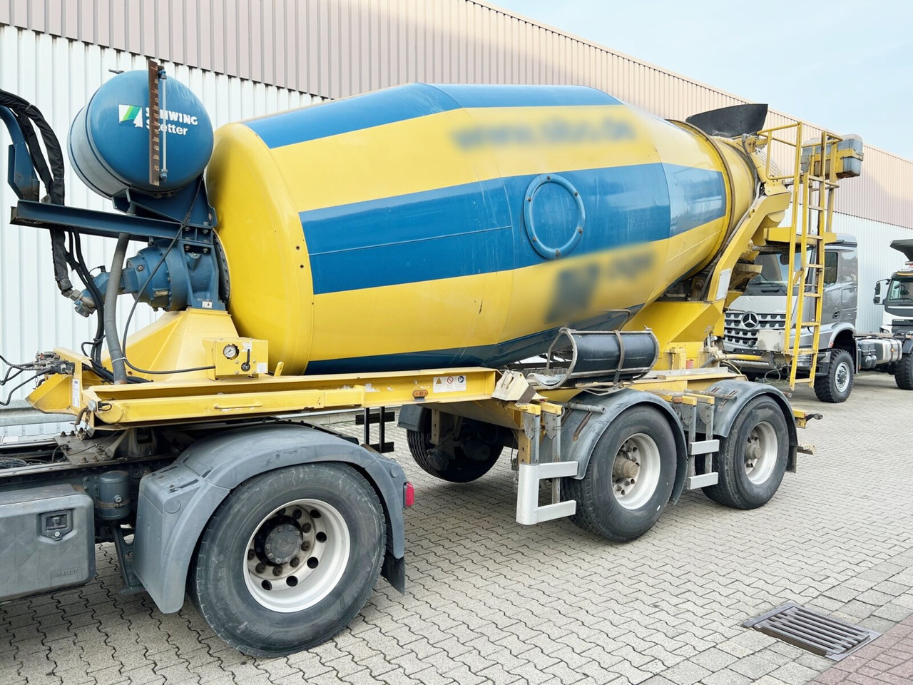 STETTER AM10FHAC Betonmischer ca. 10m³ STETTER AM10FHAC Betonmischer ca. 10m³ - Напівпричіп бетонозмішувач: фото 1 STETTER AM10FHAC Betonmischer ca. 10m³ STETTER AM10FHAC Betonmischer ca. 10m³ - Напівпричіп бетонозмішувач: фото 1