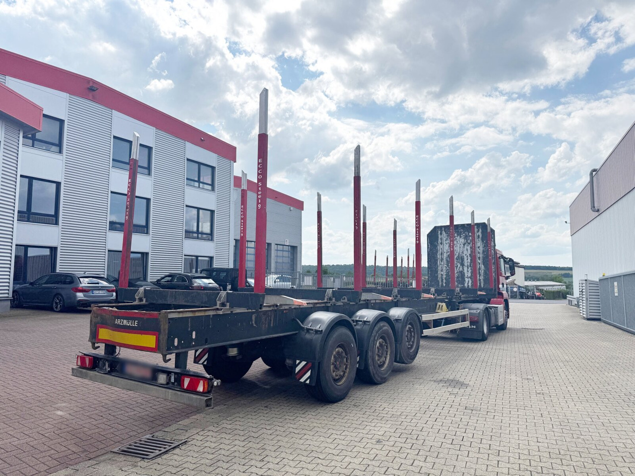 Schwarzmüller 3-Achs Holzauflieger 3-Achs Holzauflieger, Liftachse, MEHRFACH VORHANDEN! - Напівпричіп лісовоз: фото 5 Schwarzmüller 3-Achs Holzauflieger 3-Achs Holzauflieger, Liftachse, MEHRFACH VORHANDEN! - Напівпричіп лісовоз: фото 5
