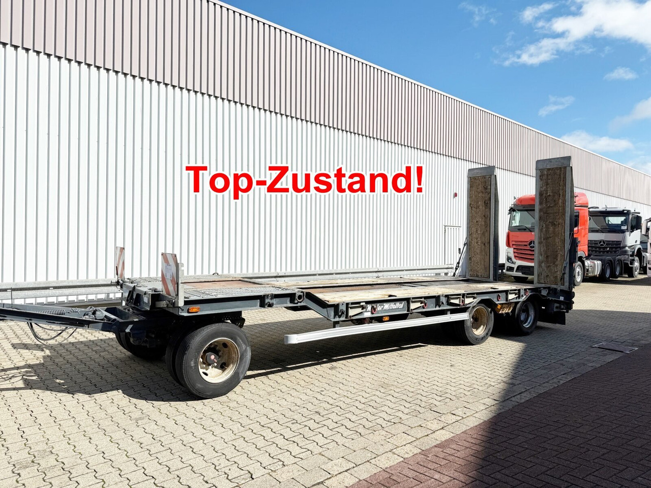 Низькорамна платформа причіп Для транспортування важкої техніки T 3 Profi 30,0 T 3 Profi 30,0, Verbreiterbar auf 3m: фото 1