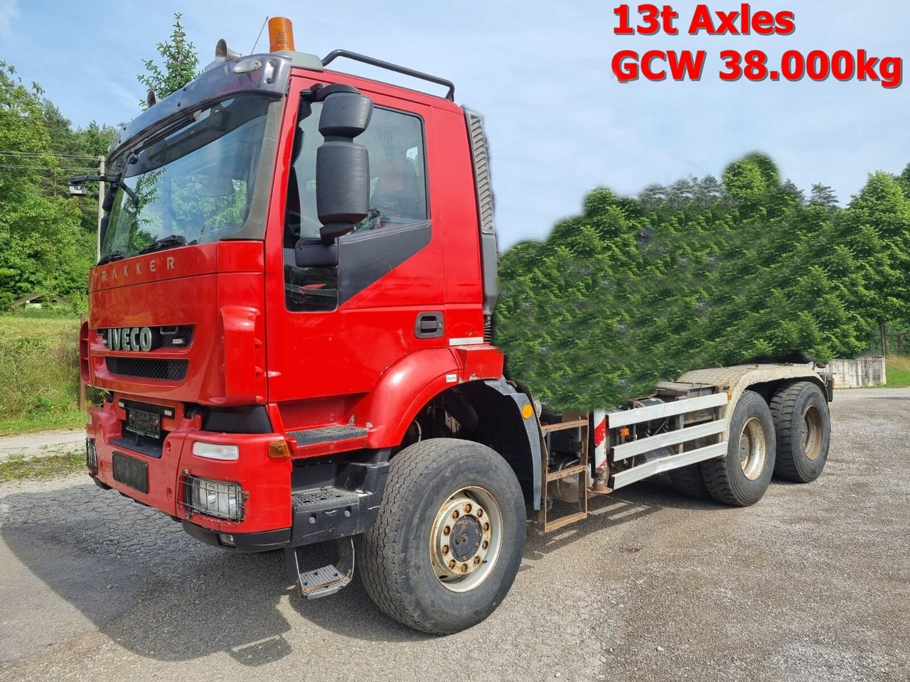 Trakker AD380T41W 6x6 Trakker AD380T41W 6x6 - Вантажівка шасі: фото 1 Trakker AD380T41W 6x6 Trakker AD380T41W 6x6 - Вантажівка шасі: фото 1
