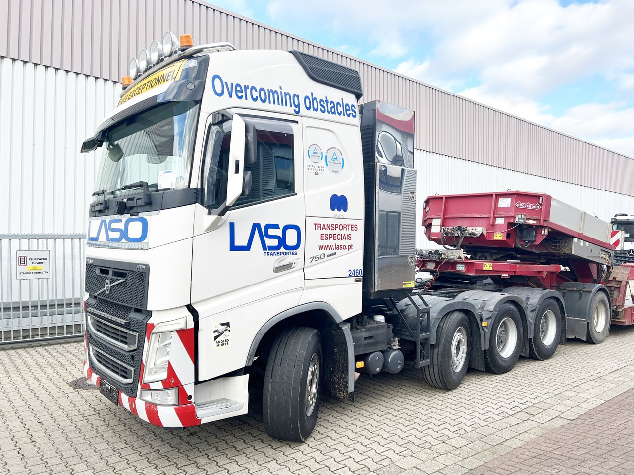 FH16 750 8x4 FH16 750 8x4, Retarder, Globetrotter, Vorlauflift/-lenk, Schwerlast 180T - Тягач: фото 1 FH16 750 8x4 FH16 750 8x4, Retarder, Globetrotter, Vorlauflift/-lenk, Schwerlast 180T - Тягач: фото 1