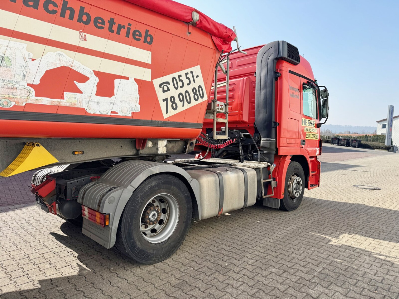 Тягач Mercedes-Benz Actros 1844 LS 4x2 Actros 1844 LS 4x2, Kipphydraulik: фото 11