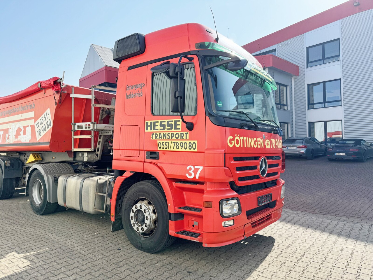 Тягач Mercedes-Benz Actros 1844 LS 4x2 Actros 1844 LS 4x2, Kipphydraulik: фото 10