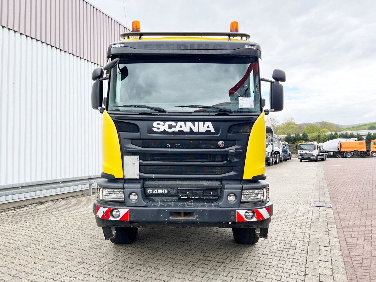 Тягач Scania G450 CA 4x4 G450 CA 4x4, Kipphydraulik: фото 8
