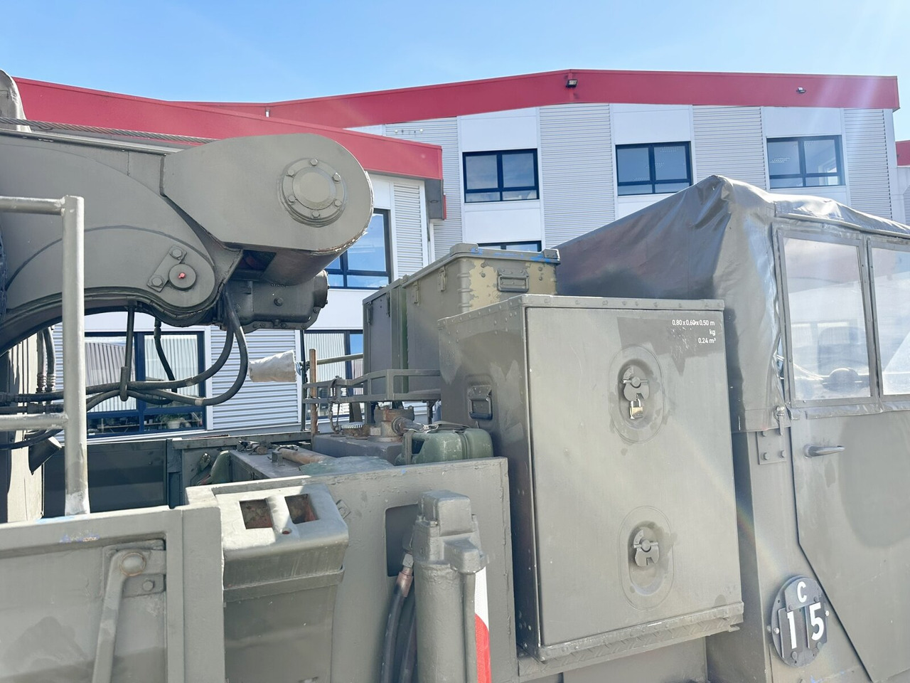 KLOECKNER-H-DEUTZ Jupiter 178D15A6X6 Jupiter 178D15A 6X6, Bundeswehr-Kran,Wilhag - Вантажівка, Вантажівка з маніпулятором: фото 5 KLOECKNER-H-DEUTZ Jupiter 178D15A6X6 Jupiter 178D15A 6X6, Bundeswehr-Kran,Wilhag - Вантажівка, Вантажівка з маніпулятором: фото 5