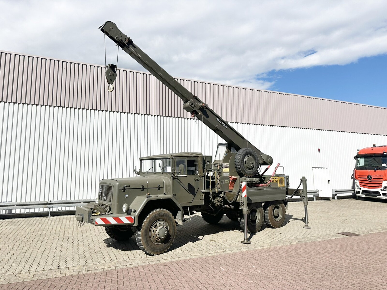 KLOECKNER-H-DEUTZ Jupiter 178D15A6X6 Jupiter 178D15A 6X6, Bundeswehr-Kran,Wilhag - Вантажівка, Вантажівка з маніпулятором: фото 1 KLOECKNER-H-DEUTZ Jupiter 178D15A6X6 Jupiter 178D15A 6X6, Bundeswehr-Kran,Wilhag - Вантажівка, Вантажівка з маніпулятором: фото 1