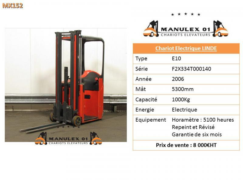 Linde E10 - Електронавантажувач: фото 2 Linde E10 - Електронавантажувач: фото 2