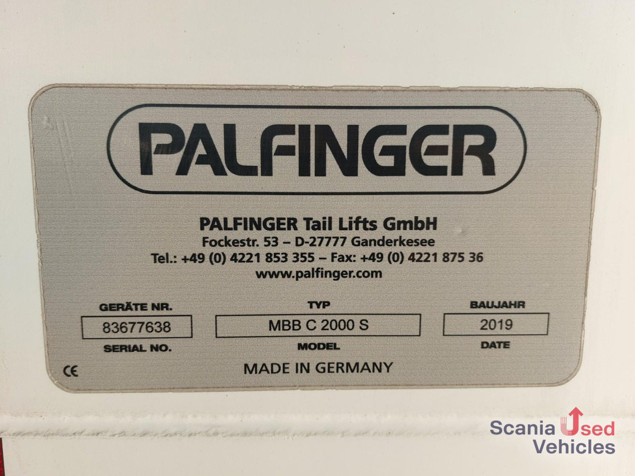 KFB Jessen ZAA Durchlader mit LBW MBB Typ C2000S - Закритий кузов причіп: фото 3 KFB Jessen ZAA Durchlader mit LBW MBB Typ C2000S - Закритий кузов причіп: фото 3