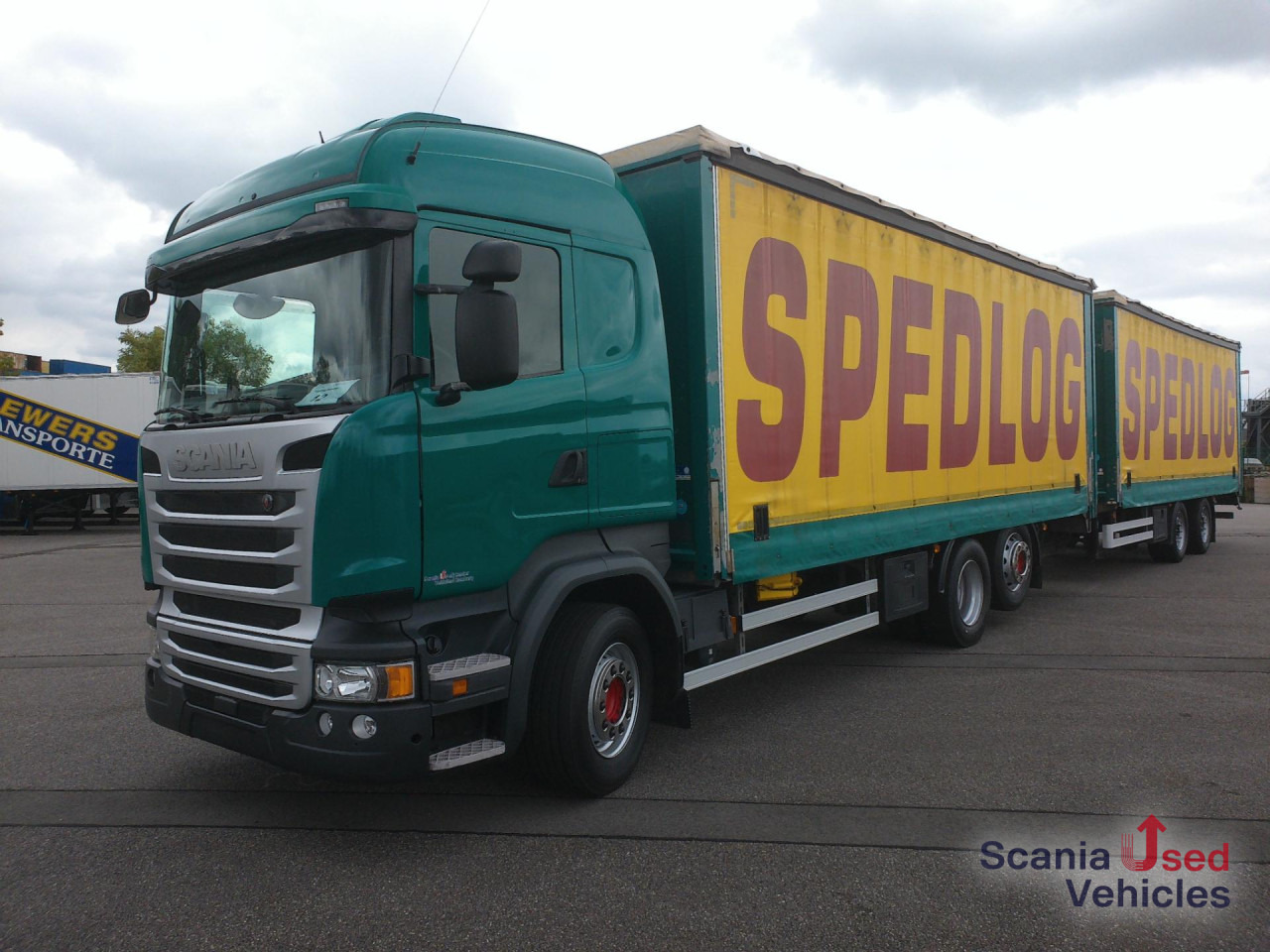 SCANIA R450LB6x2*4MNB LBW 2,0t NUR 462 TKM! HU neu! - Тентована вантажівка: фото 1 SCANIA R450LB6x2*4MNB LBW 2,0t NUR 462 TKM! HU neu! - Тентована вантажівка: фото 1