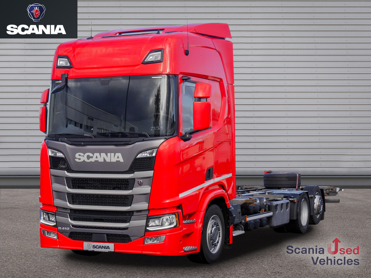 SCANIA R 410 B6x2*4LB Jumbo, Lenkachse, Standklima - Контейнеровоз/ Змінний кузов вантажівка: фото 1 SCANIA R 410 B6x2*4LB Jumbo, Lenkachse, Standklima - Контейнеровоз/ Змінний кузов вантажівка: фото 1