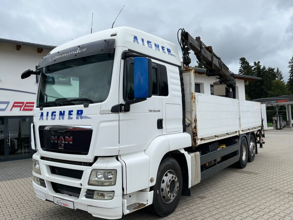 MAN TGS 26.440 Baustoff mit HIAB XS 166 Kran MAN TGS 26.440 Baustoff mit HIAB XS 166 Kran - Бортова вантажівка/ Платформа, Вантажівка з маніпулятором: фото 3 MAN TGS 26.440 Baustoff mit HIAB XS 166 Kran MAN TGS 26.440 Baustoff mit HIAB XS 166 Kran - Бортова вантажівка/ Платформа, Вантажівка з маніпулятором: фото 3