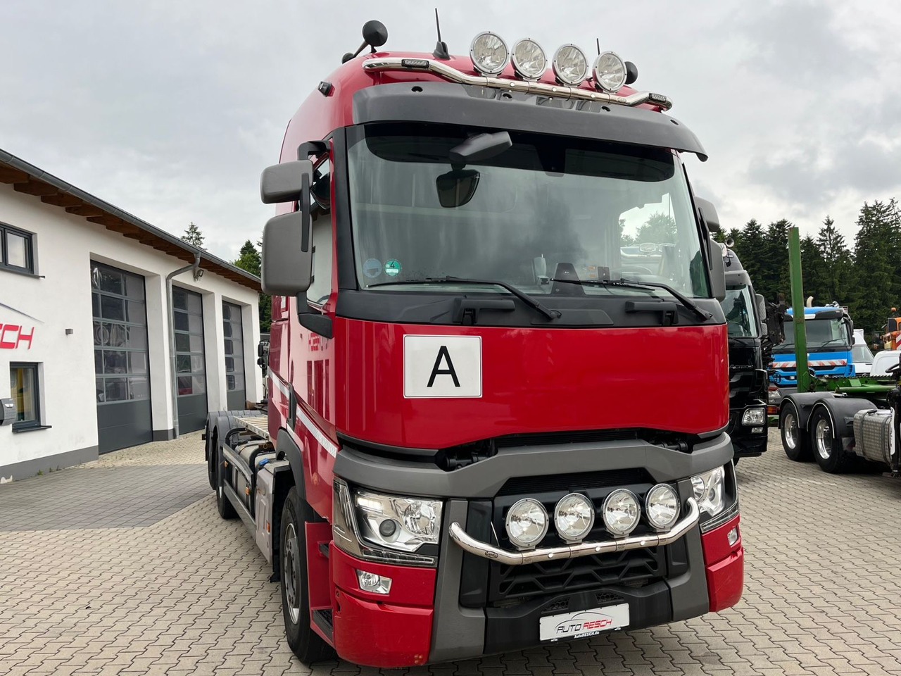 Renault T520 6x2 Meiller RS 21 Abrollkipper Lift Lenk - Гаковий мультиліфт вантажівка: фото 4 Renault T520 6x2 Meiller RS 21 Abrollkipper Lift Lenk - Гаковий мультиліфт вантажівка: фото 4