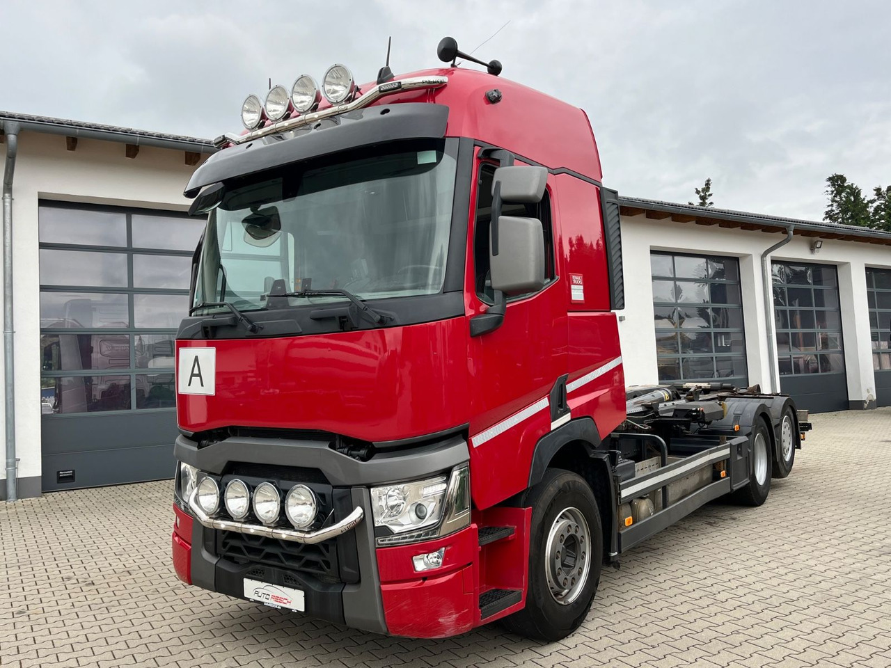 Renault T520 6x2 Meiller RS 21 Abrollkipper Lift Lenk - Гаковий мультиліфт вантажівка: фото 3 Renault T520 6x2 Meiller RS 21 Abrollkipper Lift Lenk - Гаковий мультиліфт вантажівка: фото 3