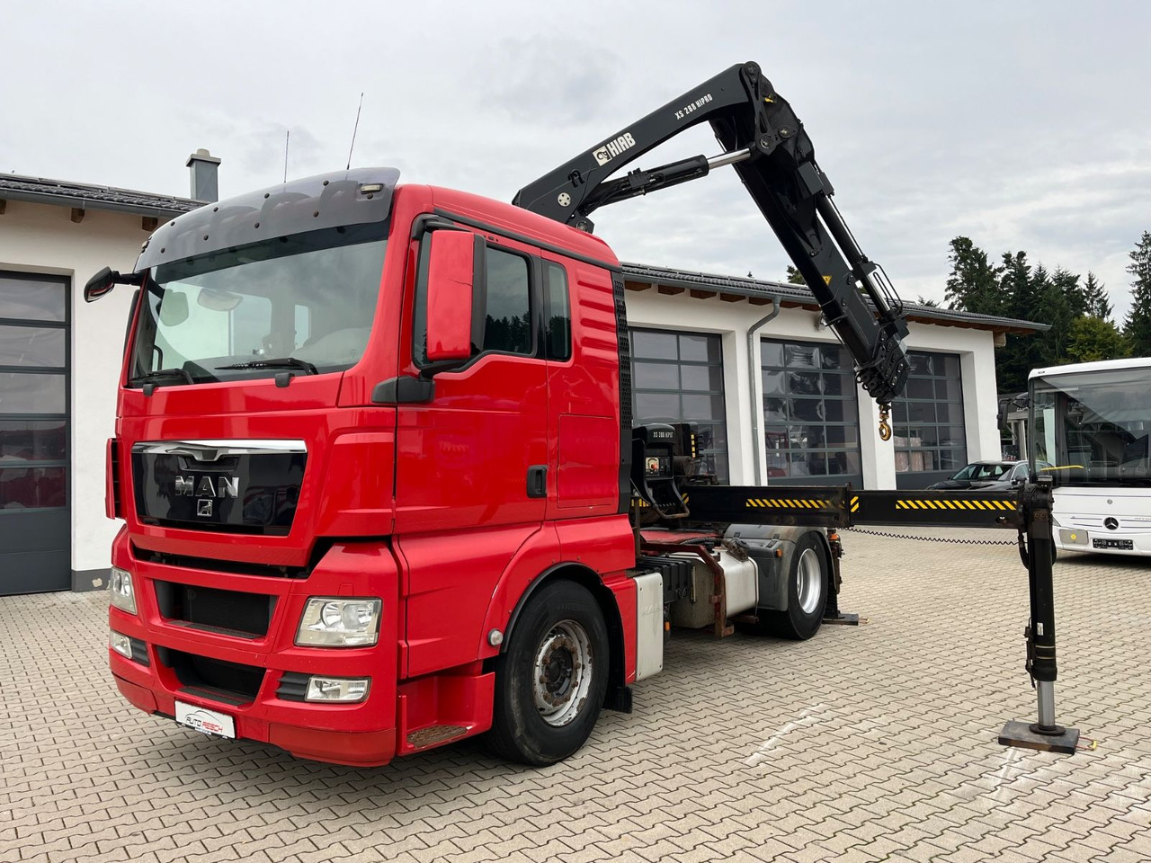 MAN TGX 18.400 mit Kran HIAB 288E P-5 HIPRO - Тягач: фото 4 MAN TGX 18.400 mit Kran HIAB 288E P-5 HIPRO - Тягач: фото 4