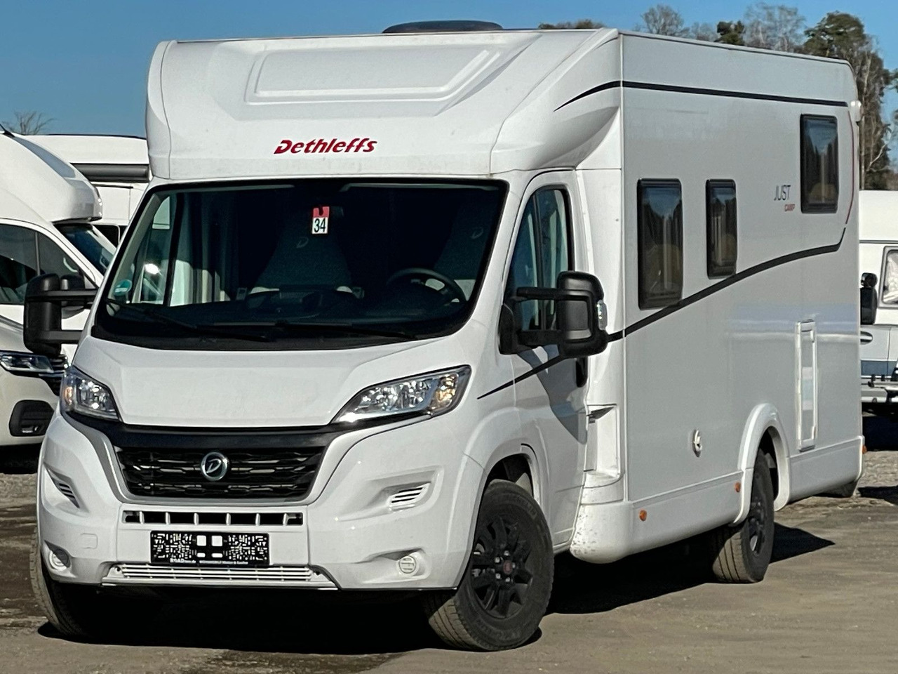 Dethleffs Just T 7052 EB mit Hubbett,Fiat - Напівінтегрований автобудинок: фото 3 Dethleffs Just T 7052 EB mit Hubbett,Fiat - Напівінтегрований автобудинок: фото 3