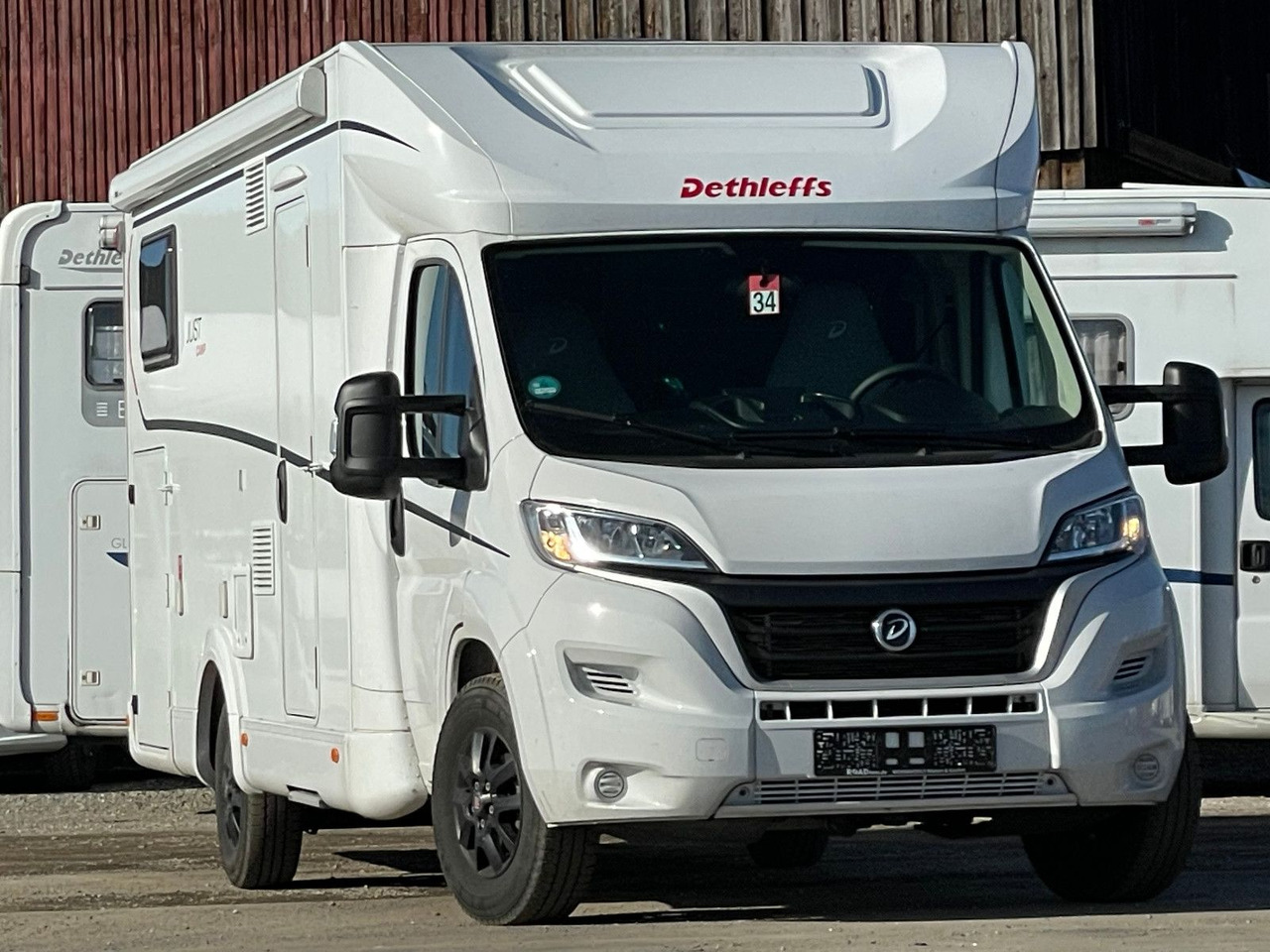 Dethleffs Just T 7052 EB mit Hubbett,Fiat - Напівінтегрований автобудинок: фото 1 Dethleffs Just T 7052 EB mit Hubbett,Fiat - Напівінтегрований автобудинок: фото 1