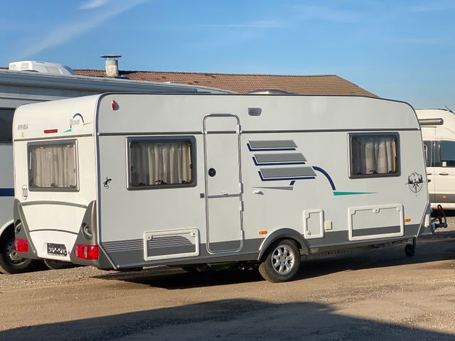 HYMER / ERIBA / HYMERCAR Nova 530 Swing mit Längsbetten und Moser, top Zu - Причіп дача: фото 5 HYMER / ERIBA / HYMERCAR Nova 530 Swing mit Längsbetten und Moser, top Zu - Причіп дача: фото 5