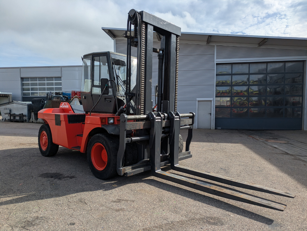 H150 Diesel Schwerlaststapler Bj:07 BStd: 5223h neue Gabeln - Дизельний навантажувач: фото 4 H150 Diesel Schwerlaststapler Bj:07 BStd: 5223h neue Gabeln - Дизельний навантажувач: фото 4