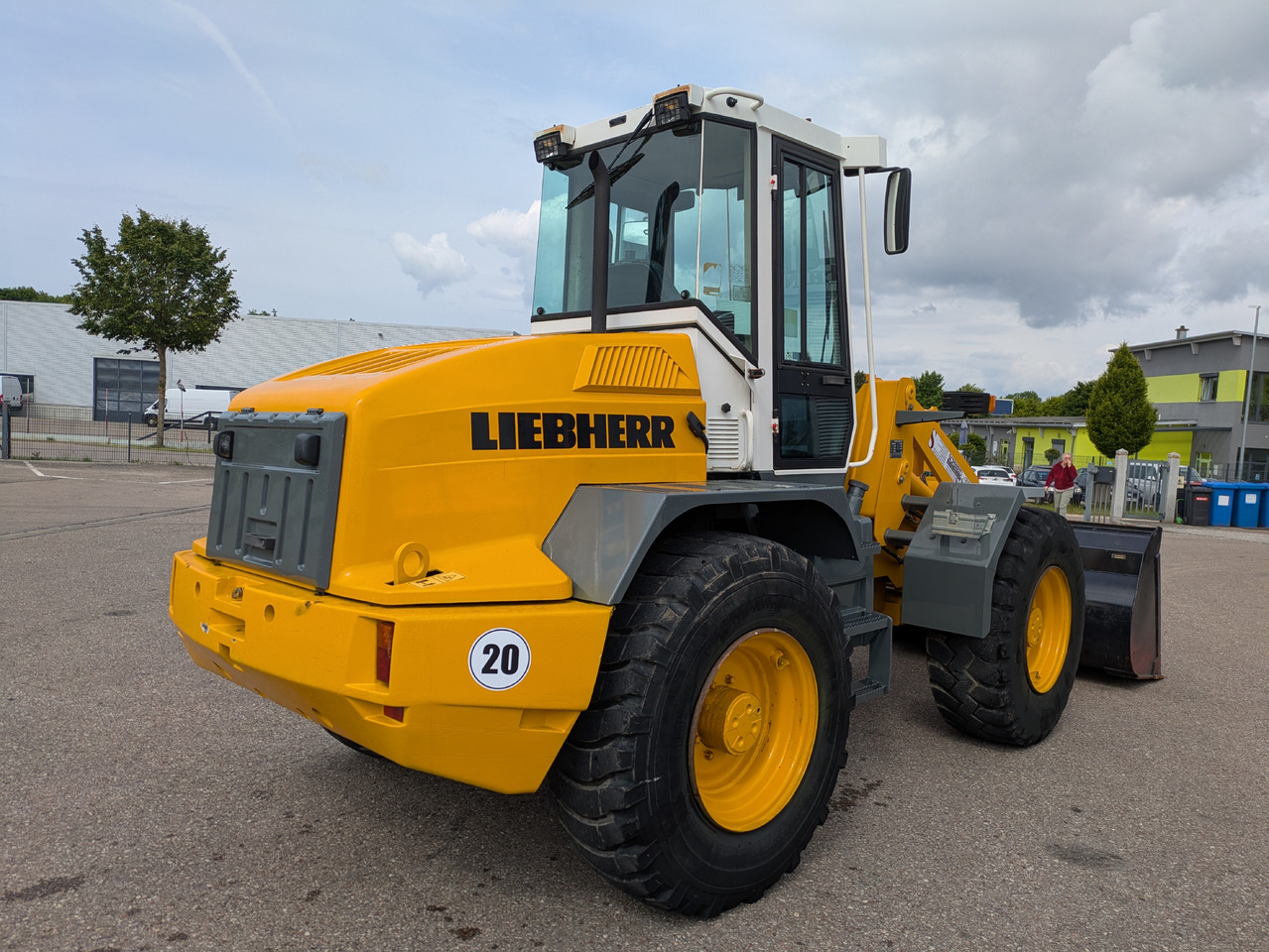 LIEBHERR L514 Radlader Schnellwechsler Schaufel - Колісний навантажувач: фото 5 LIEBHERR L514 Radlader Schnellwechsler Schaufel - Колісний навантажувач: фото 5
