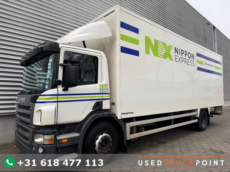 Scania P 230 / 3 seats / Manual Gearbox / Tail Lift / Belgium Truck - Вантажівка з закритим кузовом: фото 1 Scania P 230 / 3 seats / Manual Gearbox / Tail Lift / Belgium Truck - Вантажівка з закритим кузовом: фото 1
