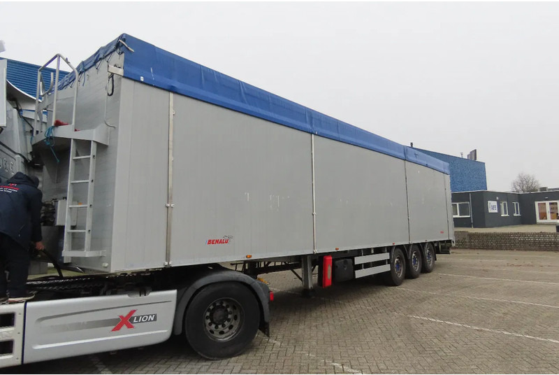 Benalu 90m3 m (2x pallets wide) Saf axels - З рухомою підлогою напівпричіп: фото 1 Benalu 90m3 m (2x pallets wide) Saf axels - З рухомою підлогою напівпричіп: фото 1