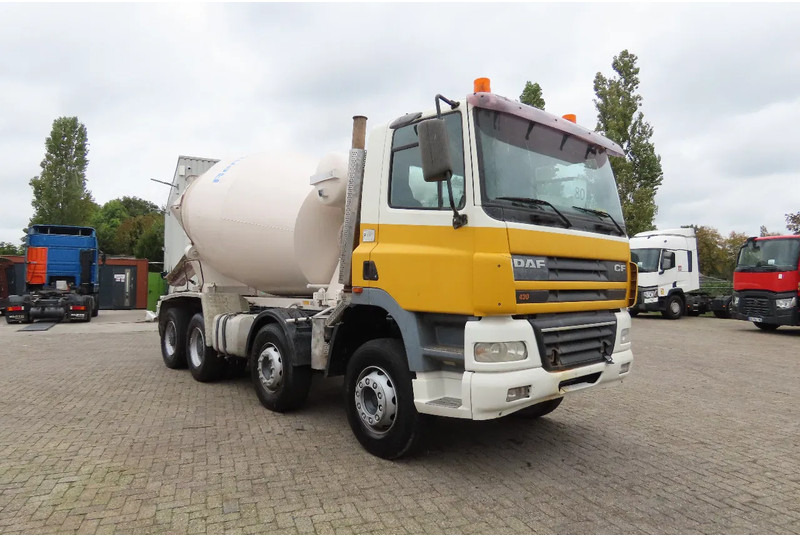 DAF CF 430 8x4, full spring ! Great condition - Автобетонозмішувач: фото 1 DAF CF 430 8x4, full spring ! Great condition - Автобетонозмішувач: фото 1