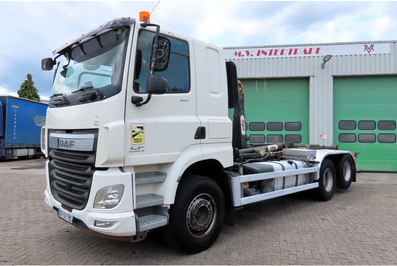 DAF CF 460 HYVA, Frigo, sleeper. EXCELLENT CONDITION/ STAAT!! - Гаковий мультиліфт вантажівка: фото 1 DAF CF 460 HYVA, Frigo, sleeper. EXCELLENT CONDITION/ STAAT!! - Гаковий мультиліфт вантажівка: фото 1